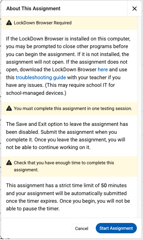 About This Assignment
